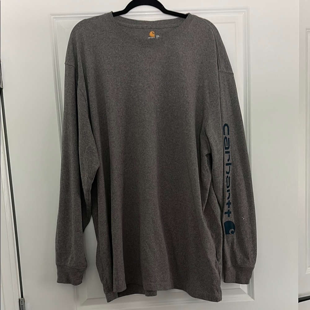 Carhartt Gray Long Sleeve Tee